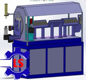 Máy uốn tạo hình CNC 3D - Chế Tạo Máy Lương Sơn - Công Ty TNHH Cơ Khí Chế Tạo Máy Lương Sơn